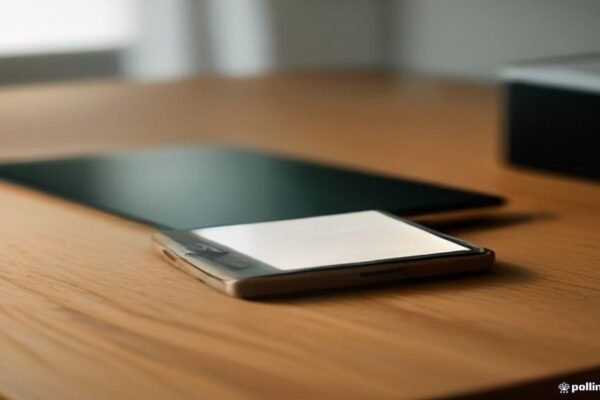 Collection of modern budget smartphones on a desk