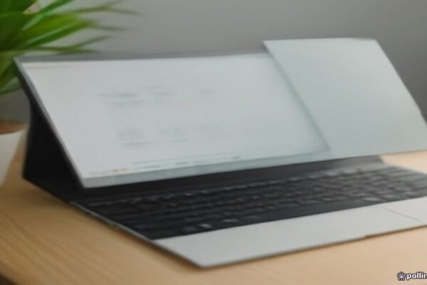 A modern desk setup showing digital productivity tools on various screens.