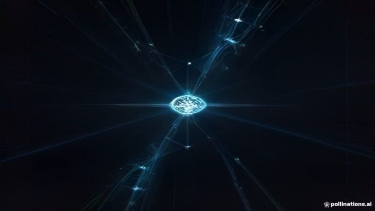 Visual concept of a decentralized autonomous organization on a blockchain network.